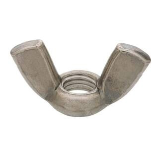 1/4 in. -20 Stainless Wing Nuts (15-Pack) | The Home Depot