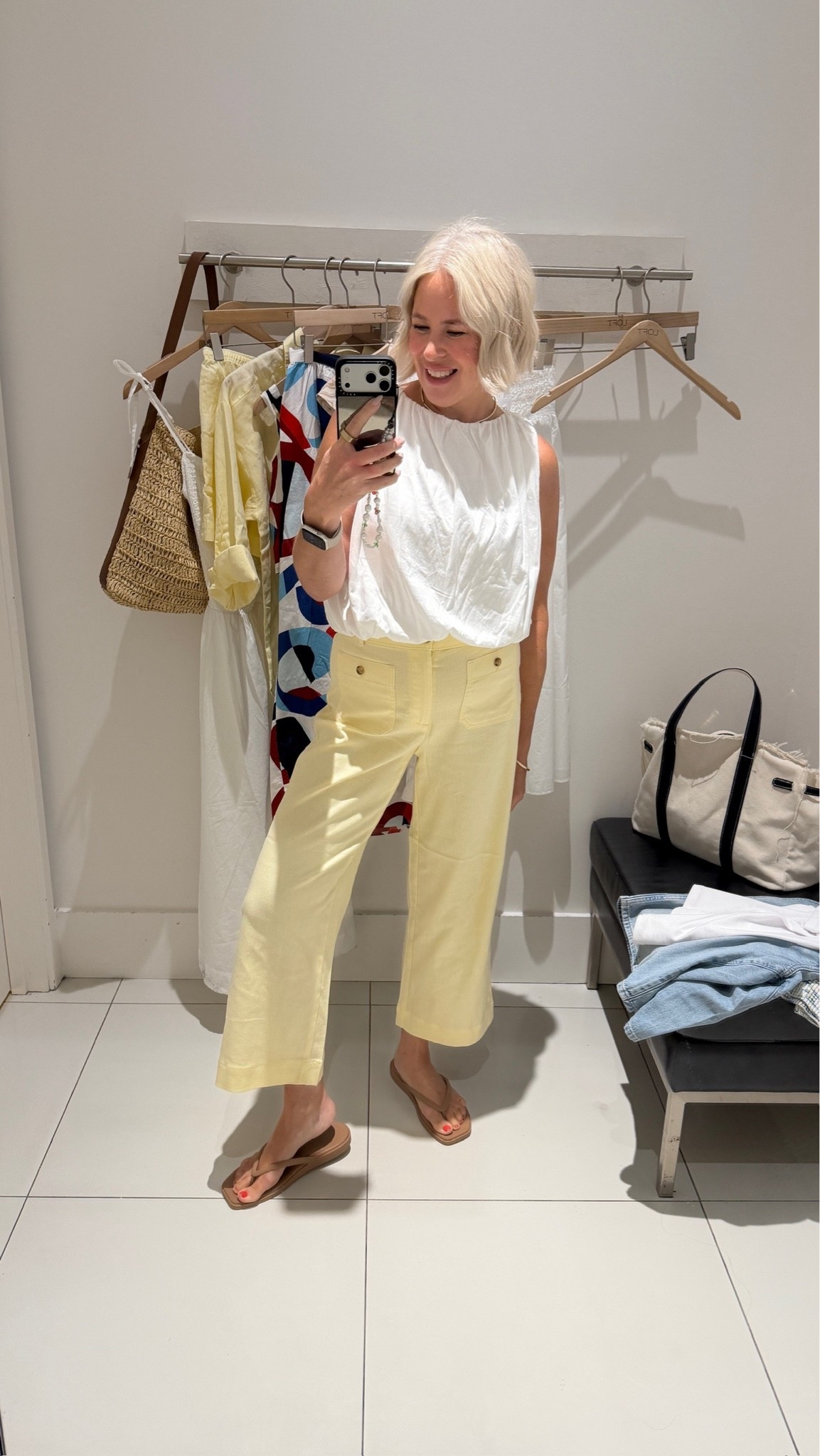 Last day of Lofts 50% off sale!! Wearing small top and size 4 in pants!

#LTKootd #LTKSaleAlert #LTKSeasonal