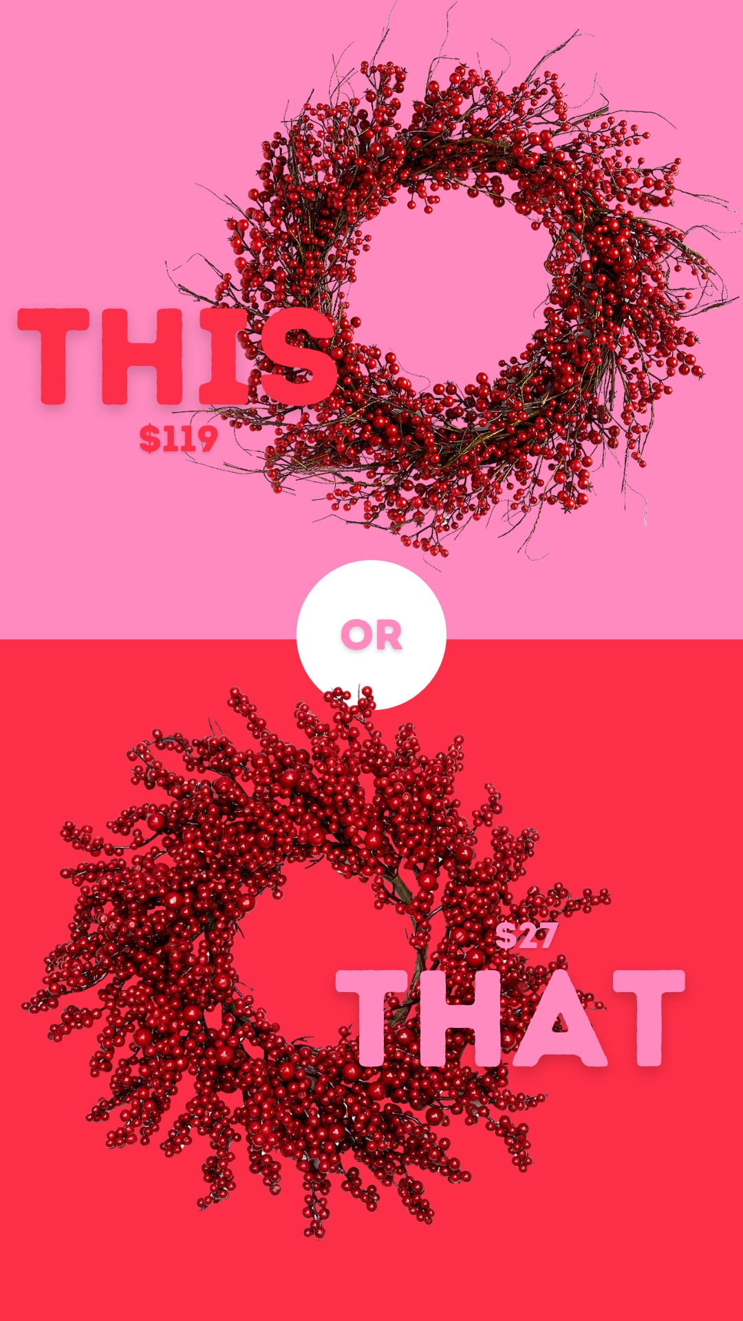 this or that red berry wreath … 

#LTKHome #LTKSeasonal #LTKHoliday