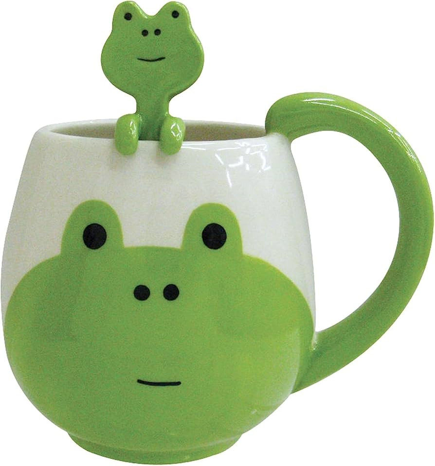 Funny Coffee Mug 15 oz Pig Coffee Mug with Spoon Funny Mug Novelty Cup Ceramic Mug Gift for Women... | Amazon (US)