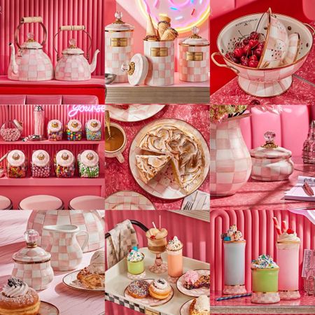 MacKenzie-Childs’s Rosy Check collection is here. It’s whimsy, playful,  classic and chic. It’s just in time here to inspire you to host your own spring garden parties with family and friends. #tabletop

#LTKSeasonal #LTKparties #LTKhome