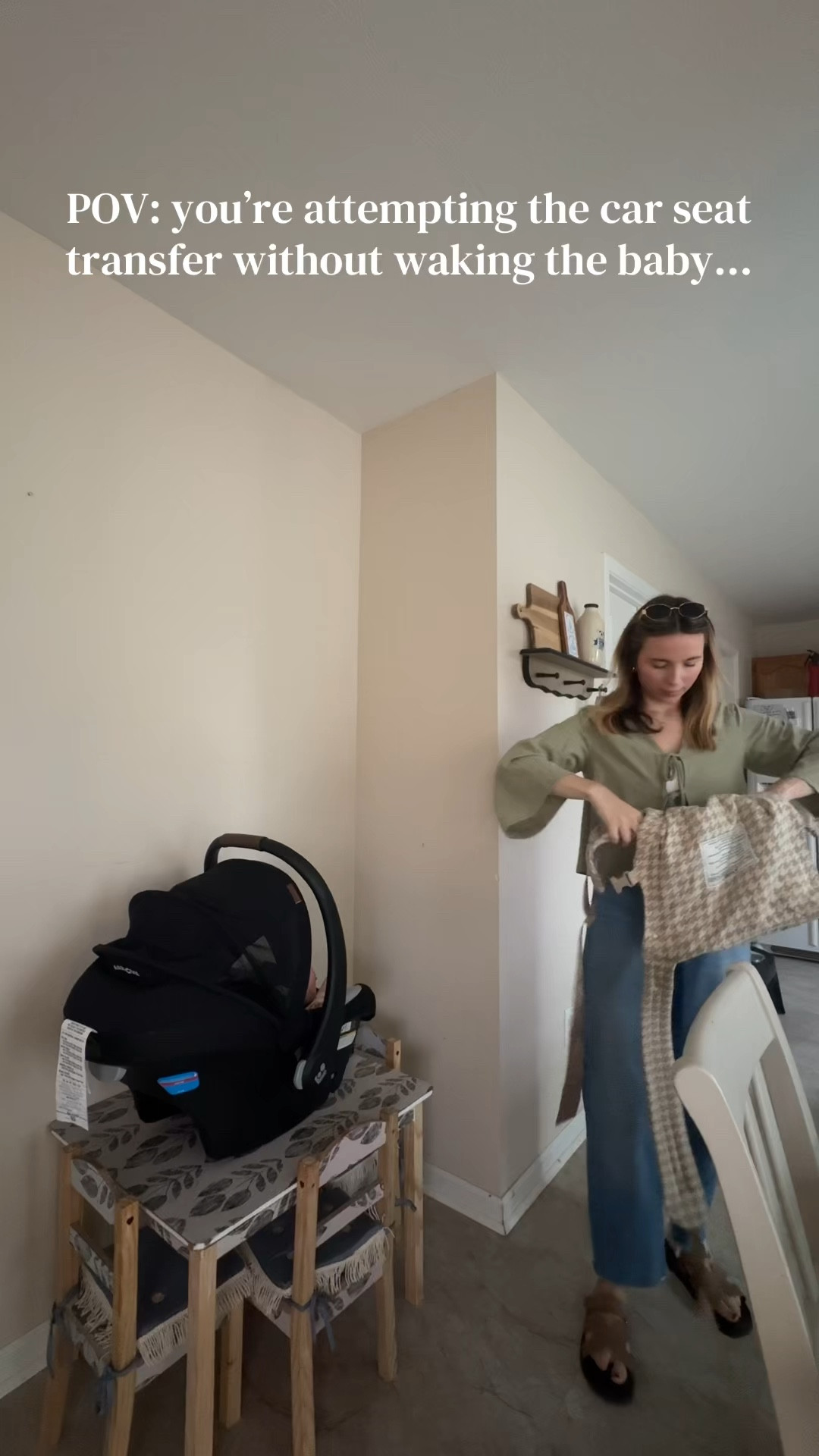 Ergonomic Baby Carrier Newborn to Toddler, Lightweight & Breathable Cotton Infant Carrier for Hands Free Comfort (Houndstooth)

#LTKBaby #LTKKids #LTKmomlife