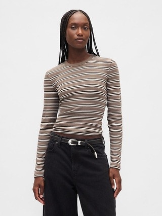 Modern Rib Shrunken T-Shirt | Gap (CA)