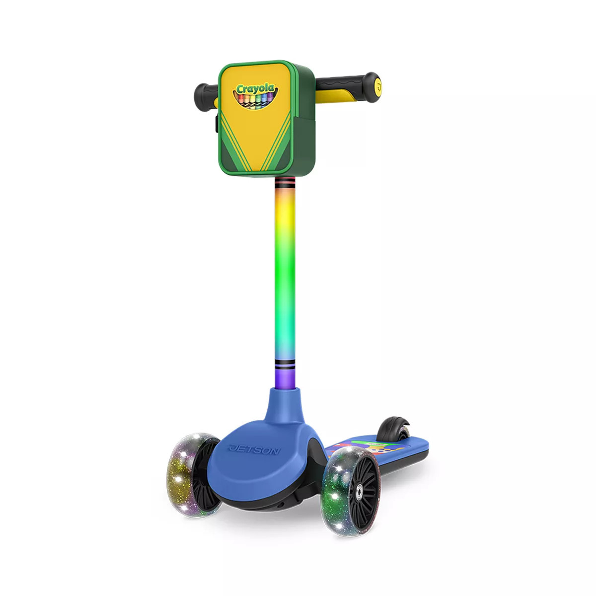 Crayola Kids Customizable 3-Wheel Kick Scooter | Kohl's
