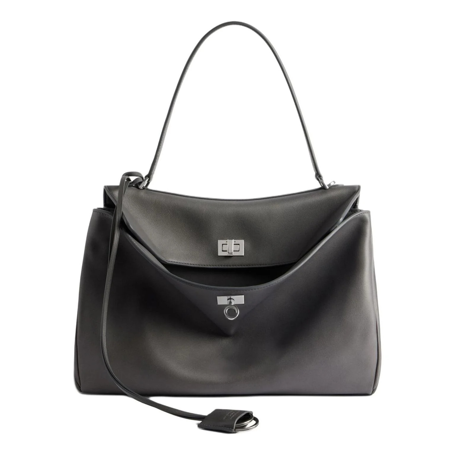 (WMNS) Balenciaga Rodeo Medium Handbag 'Grey' 7897722AA4U1239 | KICKS CREW