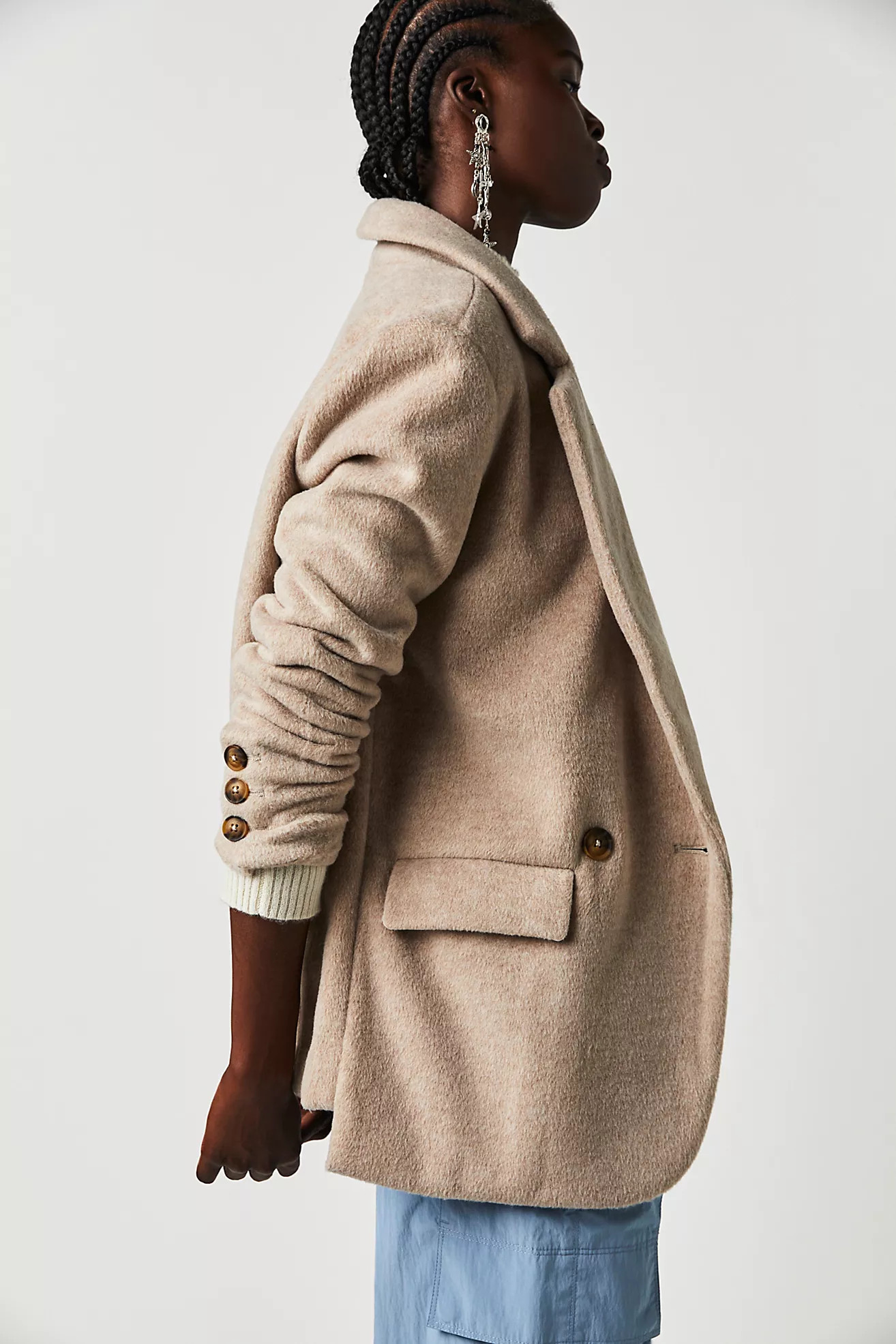 Mari Solid Blazer | Free People (UK)