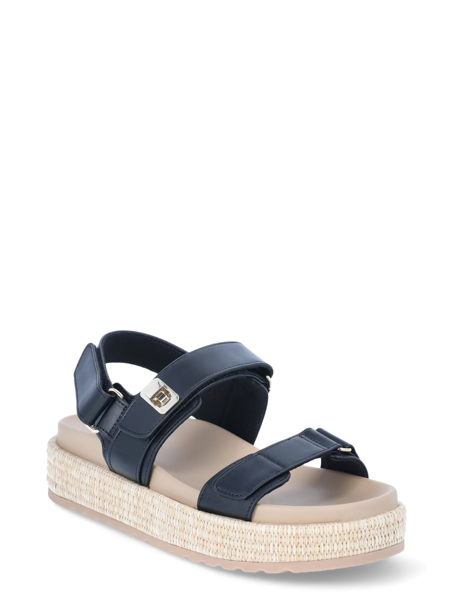 Madden NYC Women's Raffia Platform Sandals | Walmart (US)