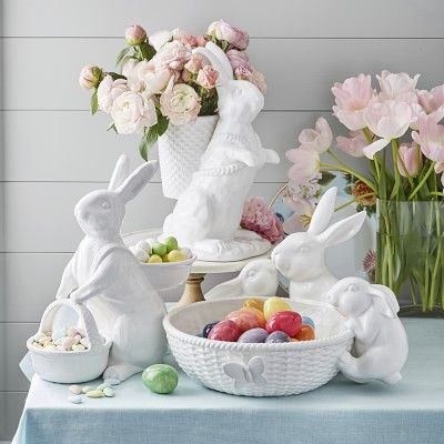 Sculptural Bunny Family Serving Bowl | Williams-Sonoma