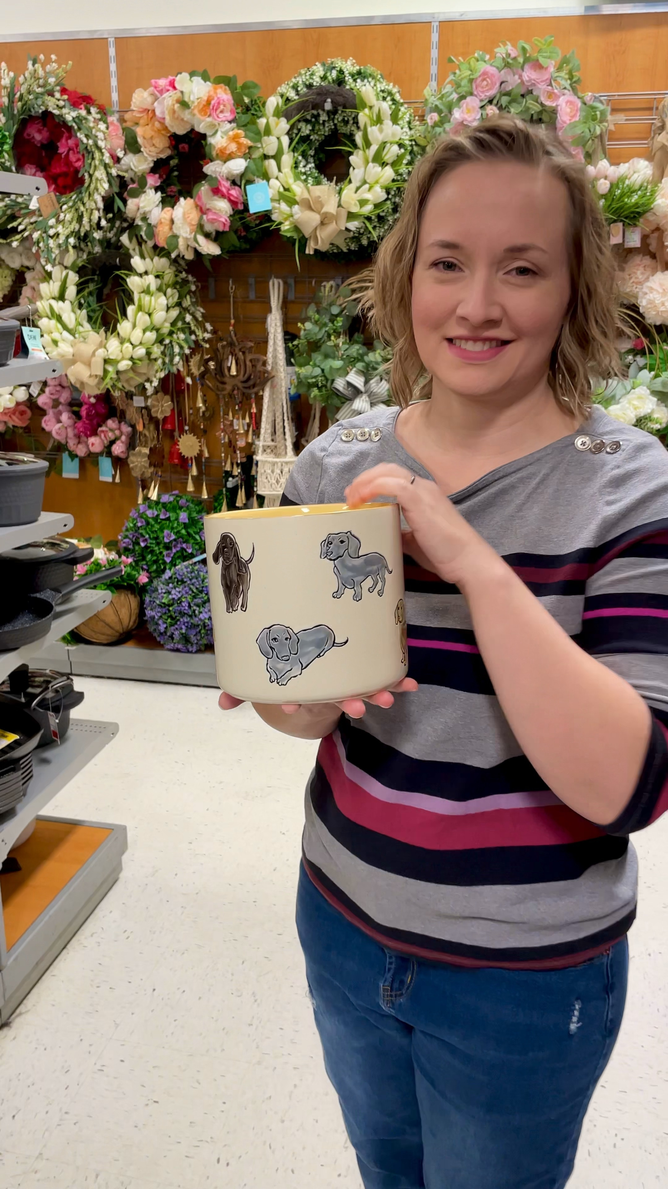 Planting some pawsitive vibes with this adorable dachshund planter! Found this at tjmaxx.🌱🐾 #DoxieFind #dachshundmom

#LTKSeasonal #LTKGiftGuide #LTKHome