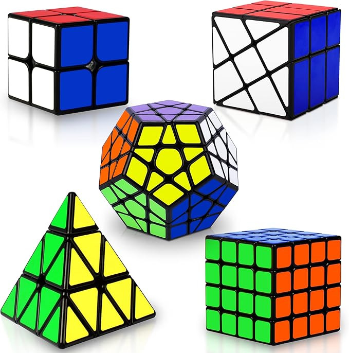 Speed Cube Set, Puzzle Cube, Magic Cube 2x2 4x4 Pyraminx Pyramid Megaminx Fenghuolun Puzzle Cube ... | Amazon (US)