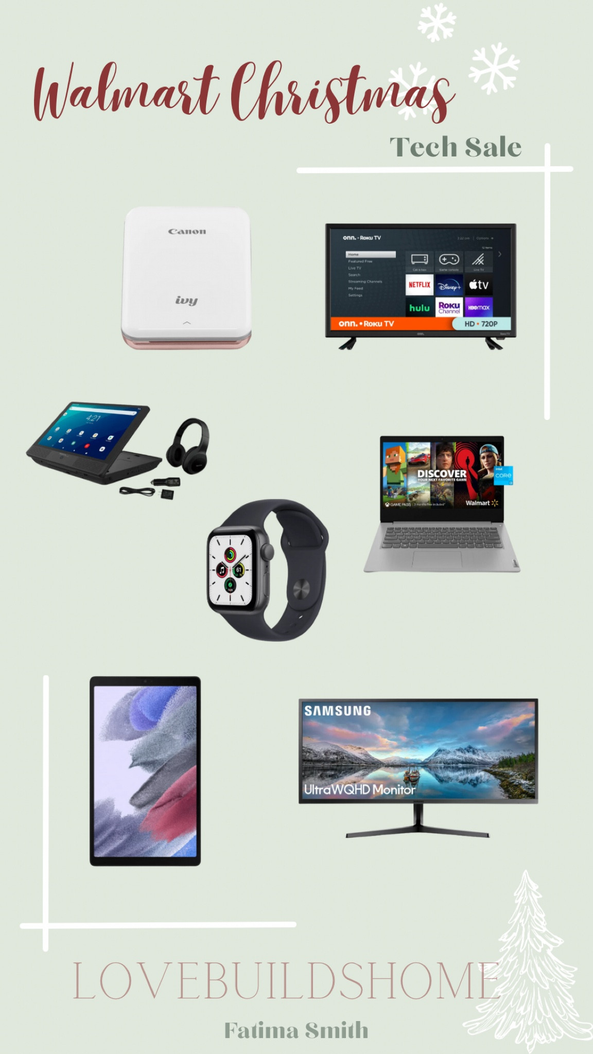 Technology sale over at @Walmart! It’s up to 45% off of select items, so here’s a few finds from that group! :) Go check it out!

|Walmart|Walmart Christmas|Christmas sale|tech sale|technology sale|sale alert|gift guide|Christmas|

#LTKHoliday #LTKGiftGuide #LTKsalealert