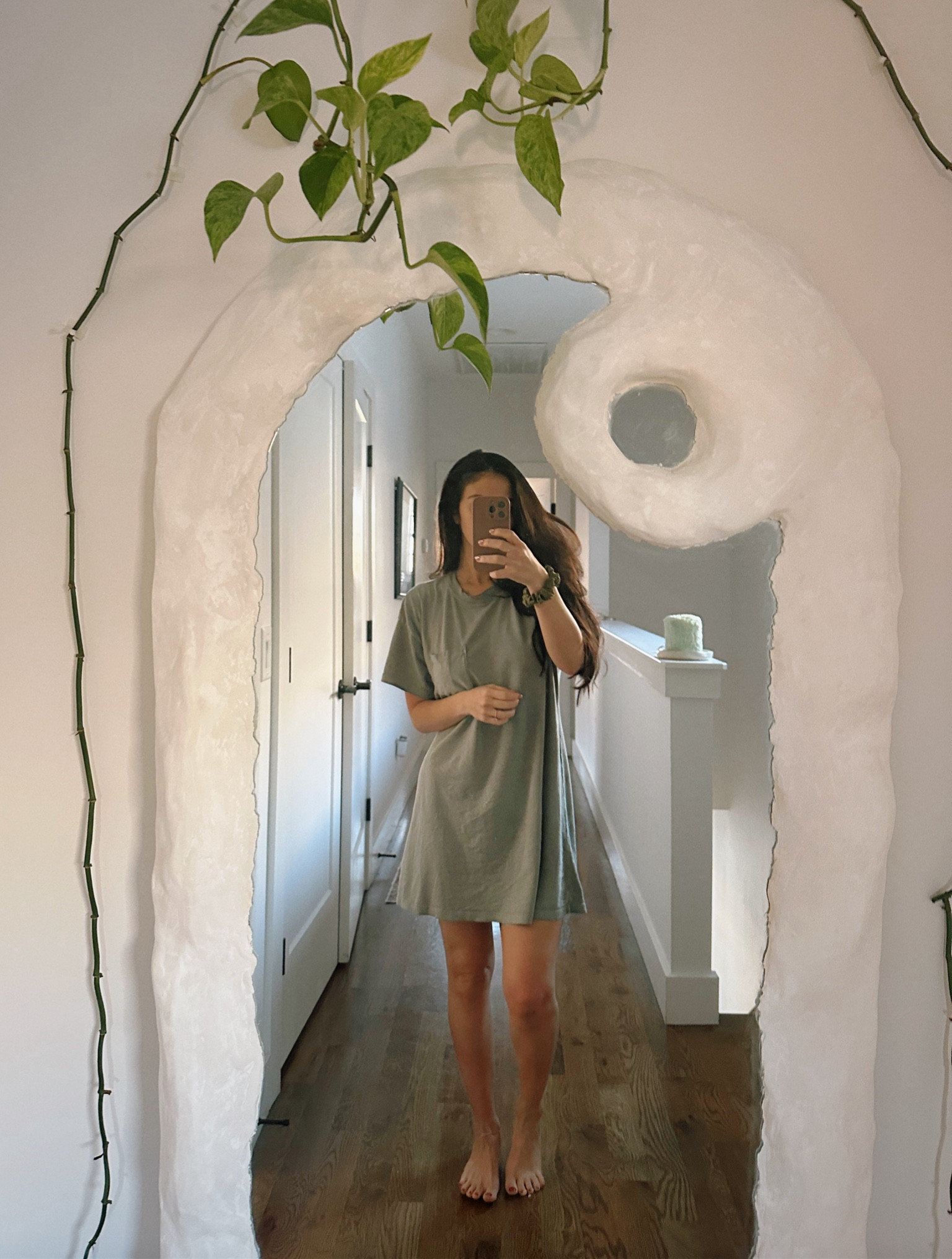 Sage sleep tee - like a boyfriend tee but more flattering. Organic cotton/tencel blend, I’m wearing size S 

#LTKfindsunder100 #LTKfindsunder50 #LTKhome
