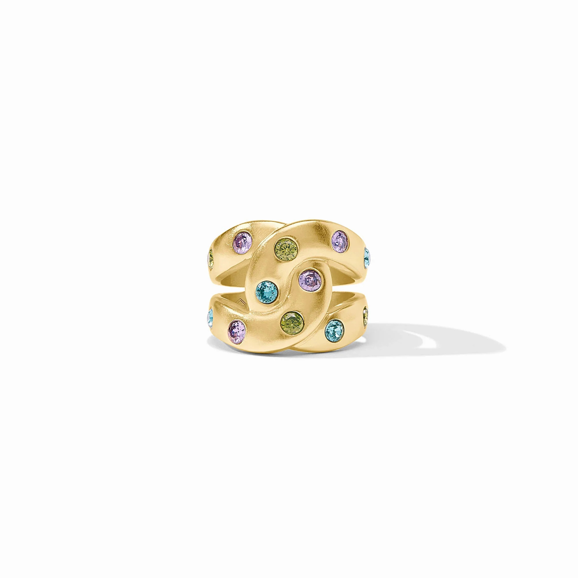 Julie Vos Ring, Rainbow Infinity Ring, Julie Vos Rainbow Ring, Palm Beach Jewelry  | Julie Vos