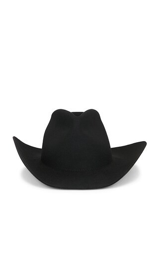 Gigi Pip Charlie Cowboy Hat in Black. - size 55 | Revolve Clothing (Global)