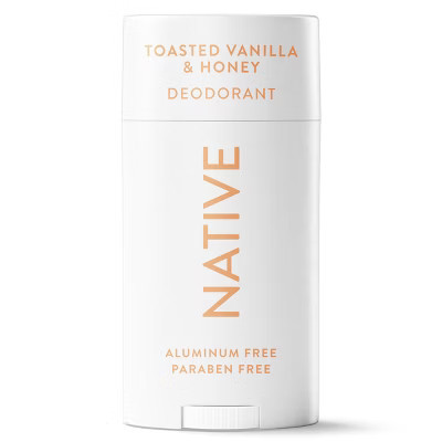 Native Limited Edition Deodorant - Toasted Vanilla & Honey - Aluminum Free - 2.65oz: Paraben-Free, Vegan, Invisible Solid | Target