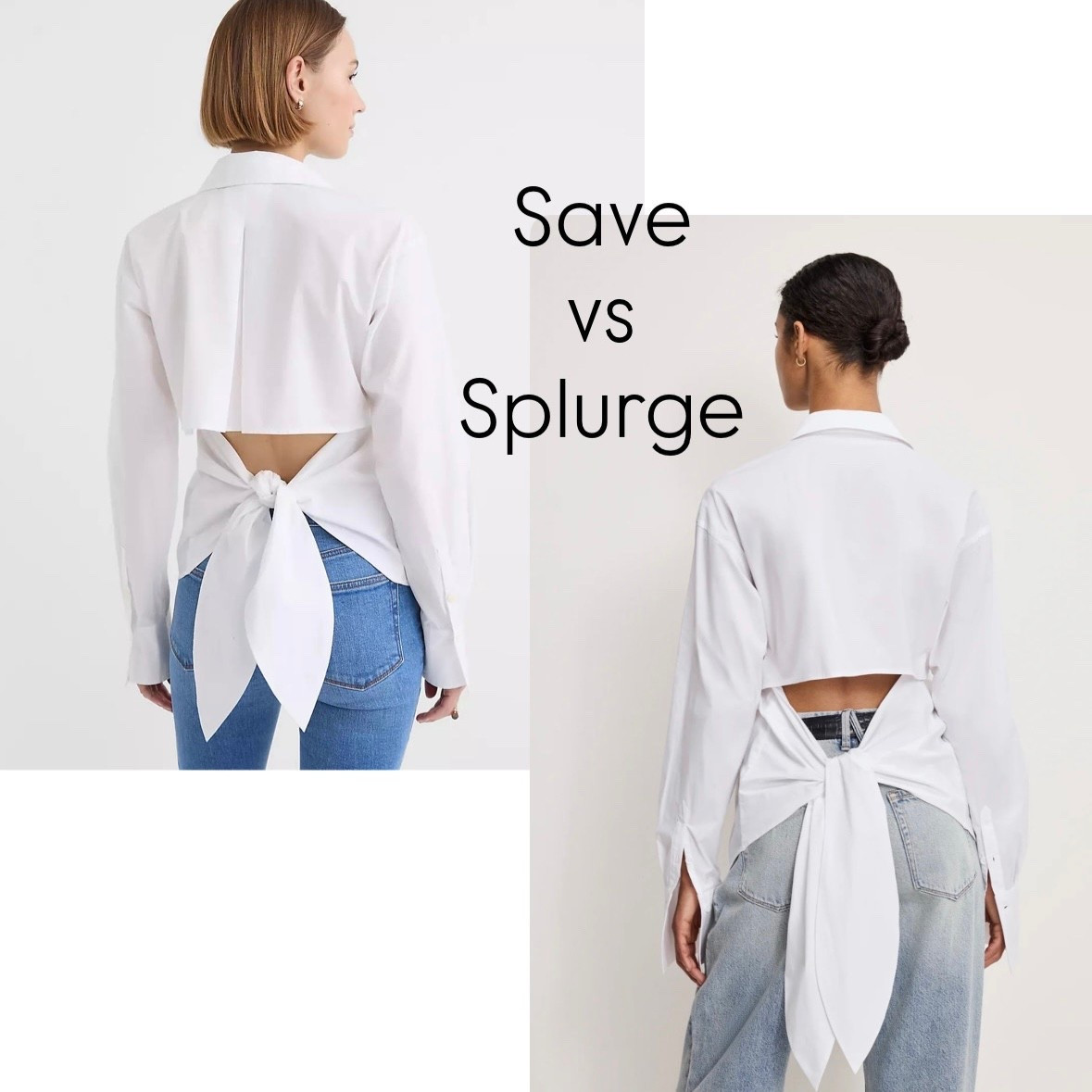 Great versatile top.  Are splurging or saving?

#LTKgrwm #LTKootd #LTKSaleAlert