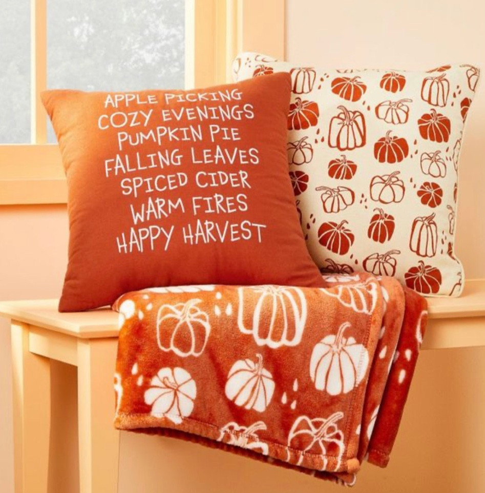 Fall lumbar throw outlet pillows