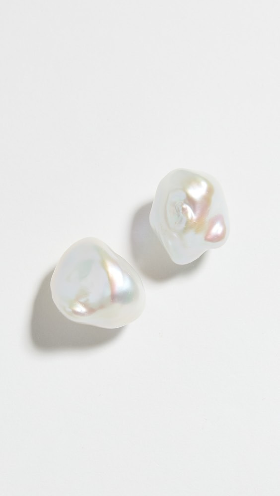 Baroque Pearl Studs | Shopbop
