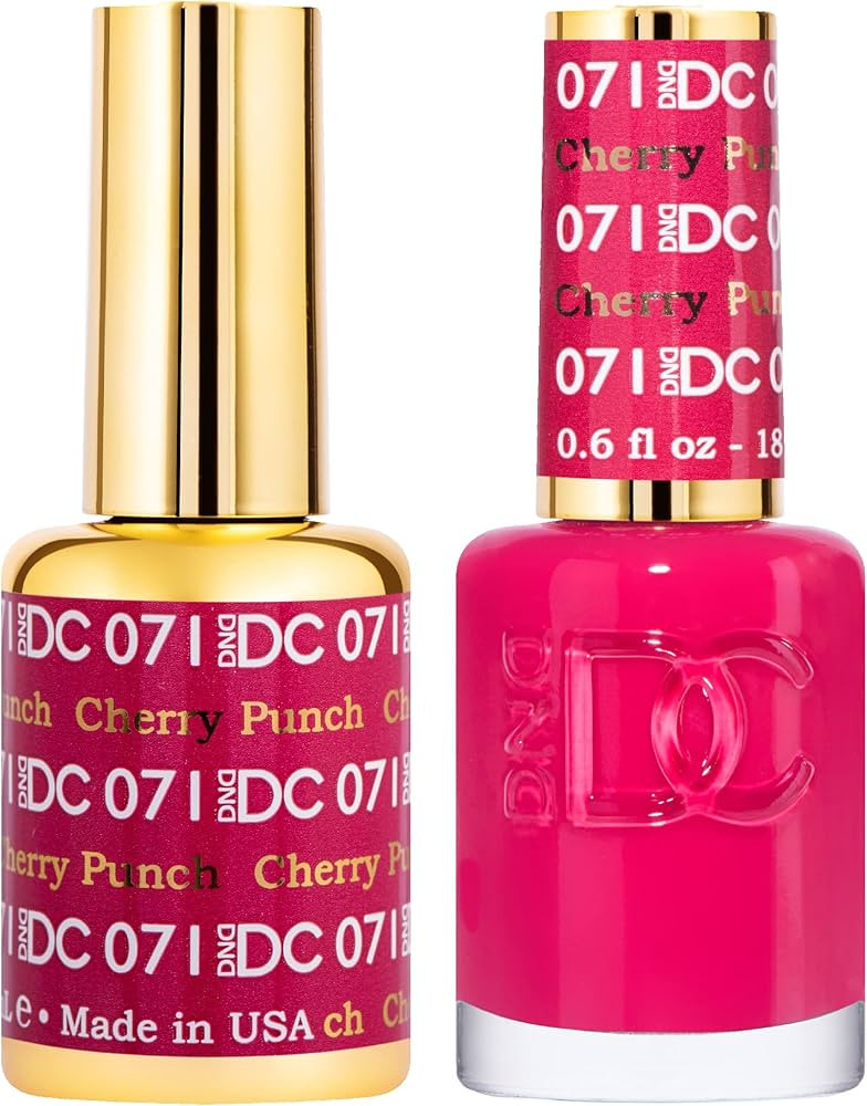 DND DC Gel Polish Set, Pink Collection, UV/LED GelPolish and Air Dry Nail Lacquer, Matching Chip-... | Amazon (US)