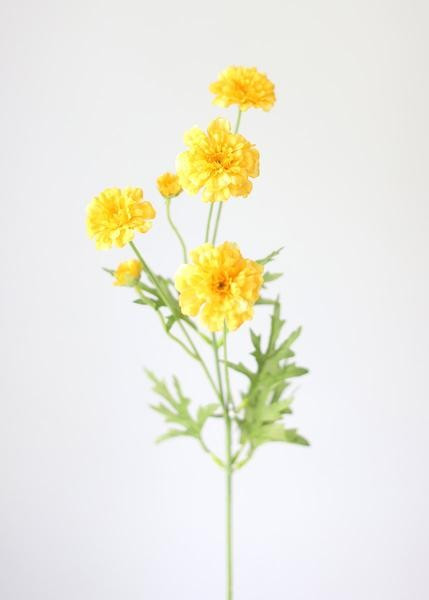 Marigold Silk Flowers in Yellow Gold | Afloral (US)