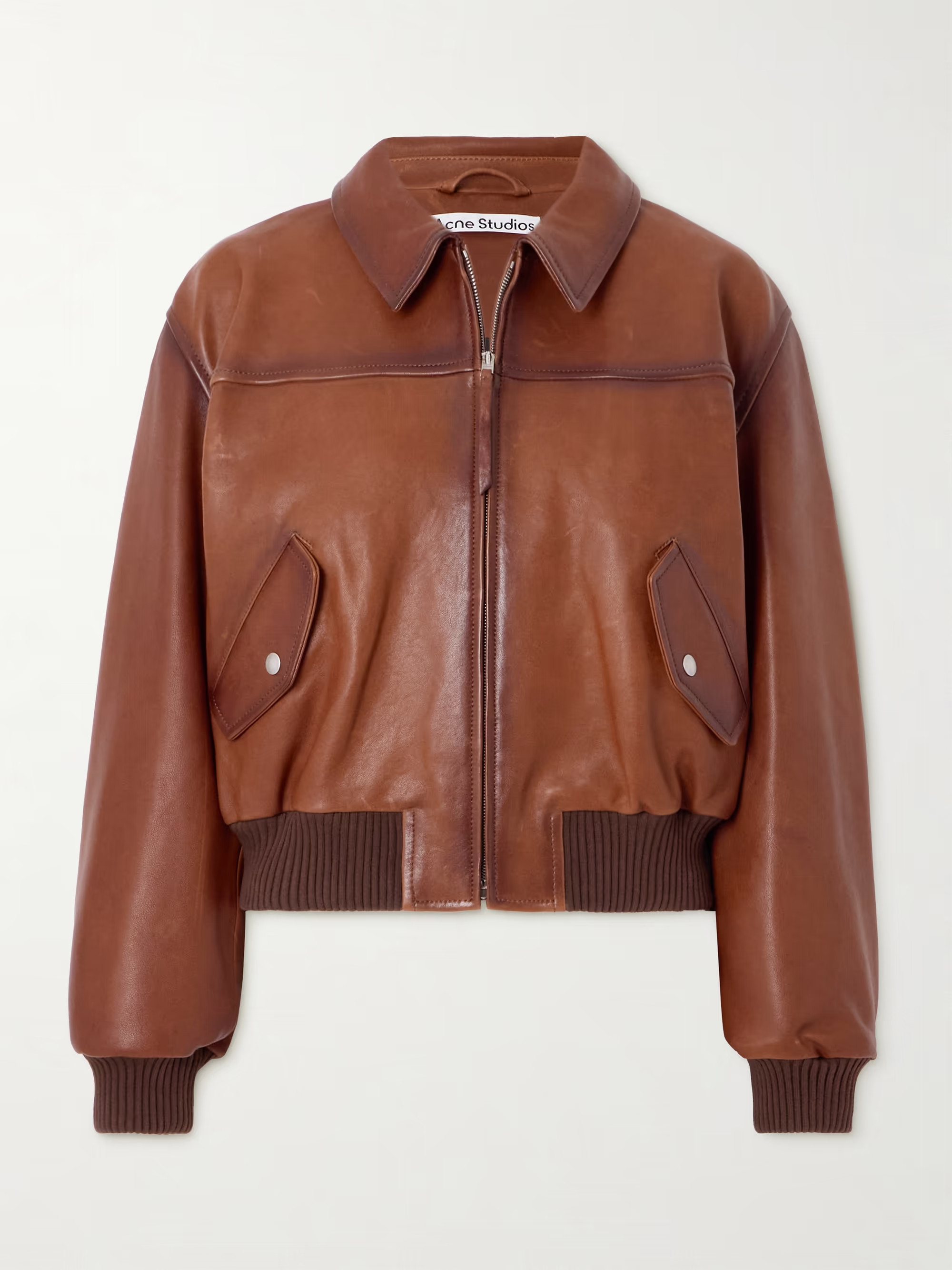 Leather jacket | NET-A-PORTER (US)