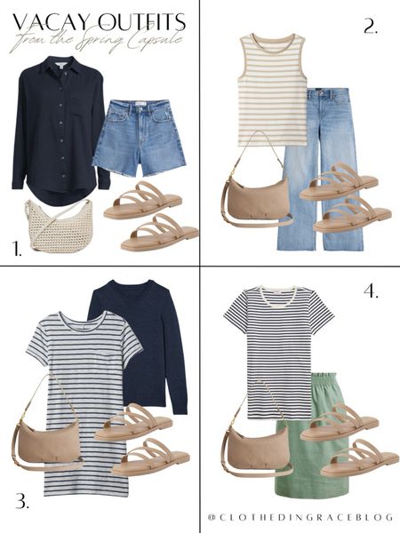 Spring Capsule Wardrobe - Vacation Outfit Options 


#LTKtravel #LTKfindsunder50 #LTKstyletip