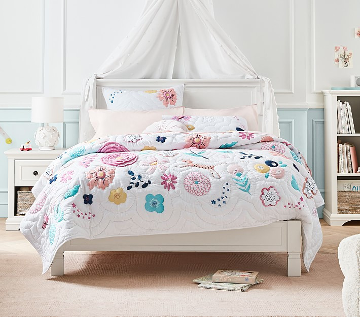 Larkin 4-in-1 Low Footboard Full Bed Conversion Kit Only | Pottery Barn Kids