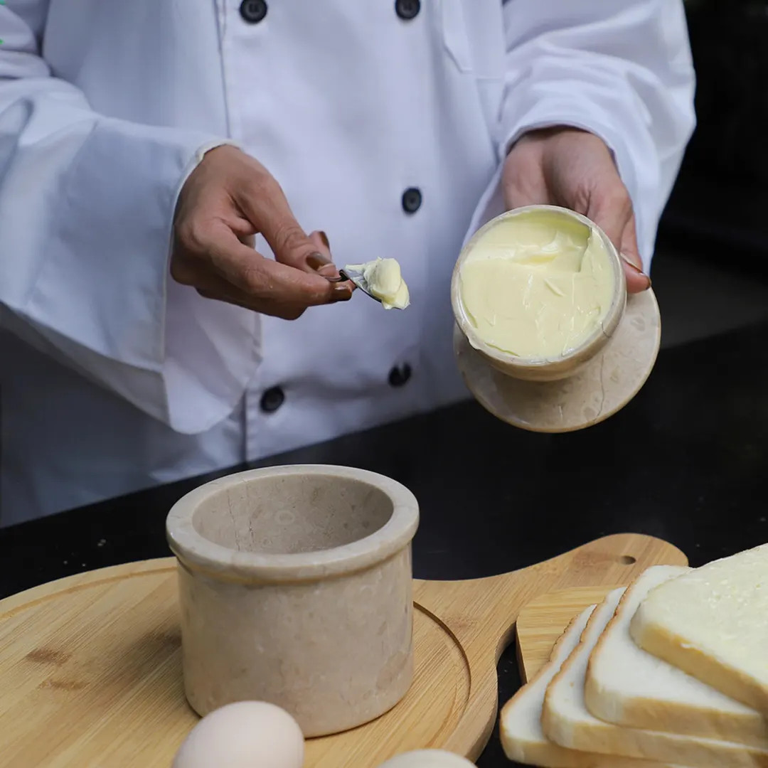 Marble Butter Keeper - Stone Butter Dish With Lid - Marble Crock - Luxury Accessories for Kitchen... | Etsy (US)
