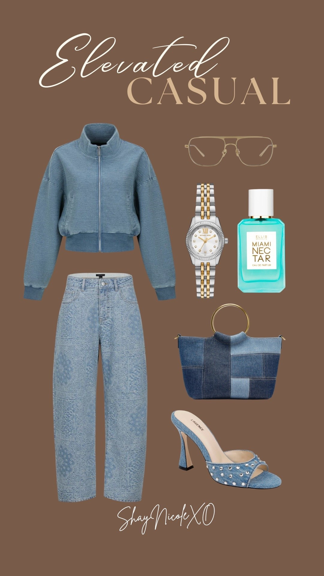 Denim on denim is always a yes👖

#LTKSeasonal #LTKootd #LTKgrwm