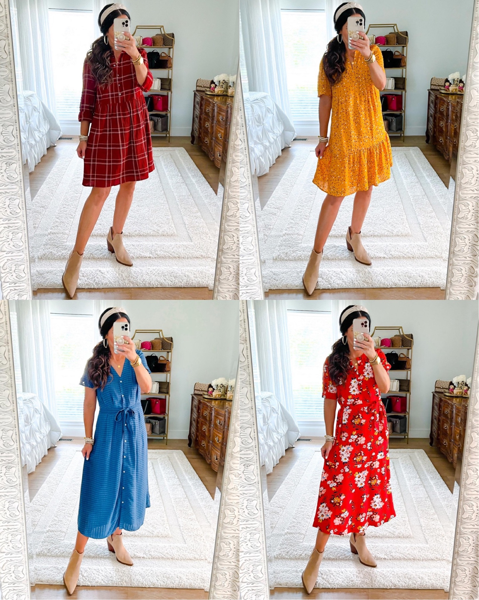 The cutest fall dresses from LOFT 

#LTKstyletip