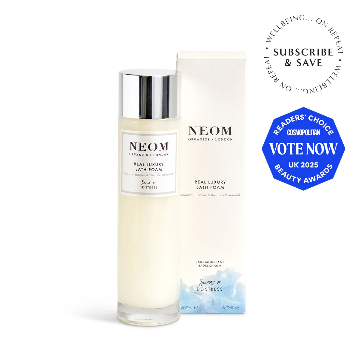Real Luxury Bath Foam | NEOM Organics