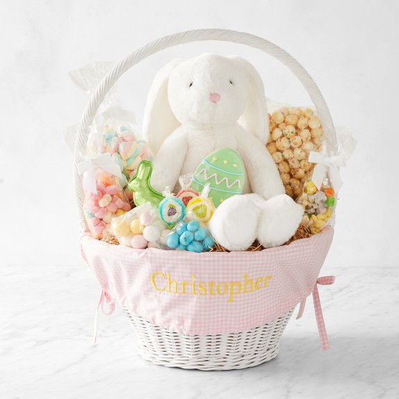Pottery Barn Kids x Williams Sonoma Large Classic Gingham Easter Basket | Williams-Sonoma