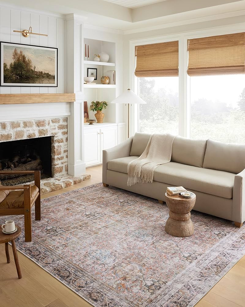 Loloi II Adrian Collection ADR-05 Sunset/Charcoal 2'-0" x 5'-0" Accent Rug | Amazon (US)