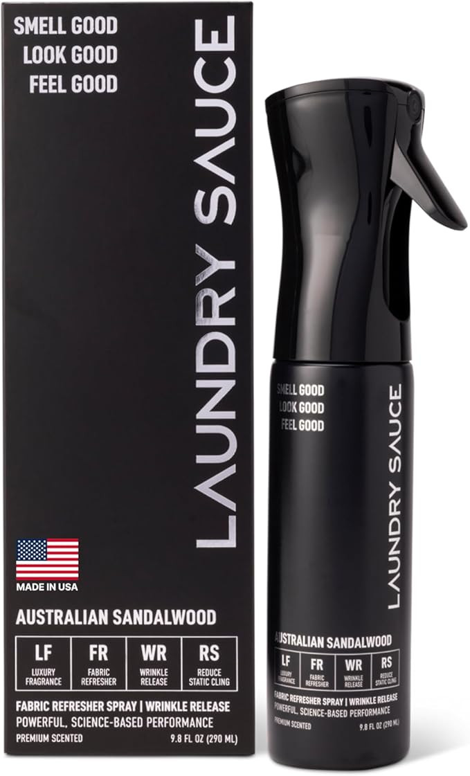 Laundry Sauce Fabric Refresher Spray Australian Sandalwood, Odor-Fighting Fabric Refresher, Fragr... | Amazon (US)