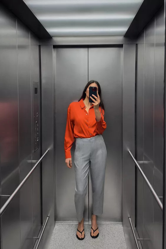 HIGH-WAISTED PANTS | Zara US