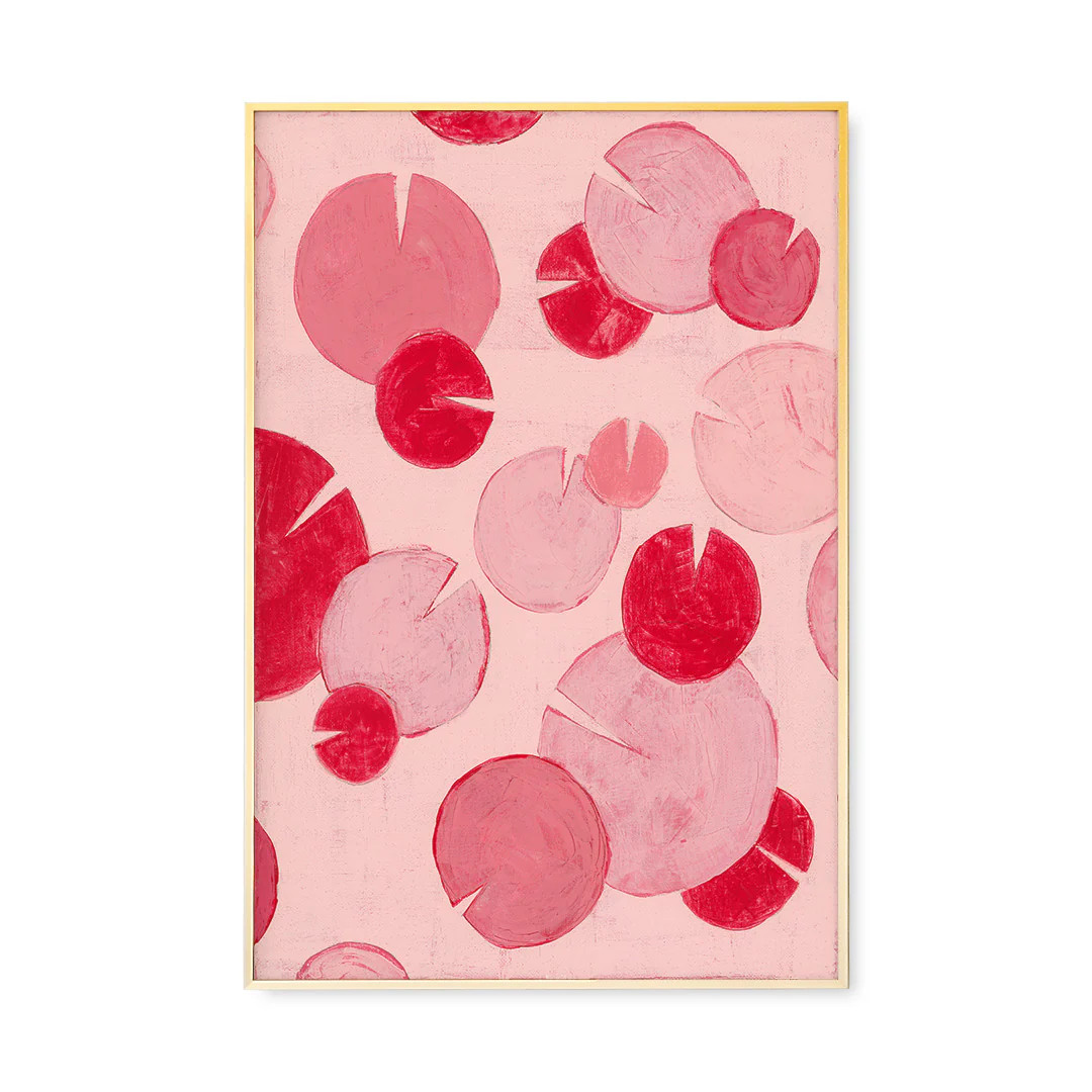 Pink and Pink by Love Katie Darling Painted Art Prints | Urban Garden Prints
