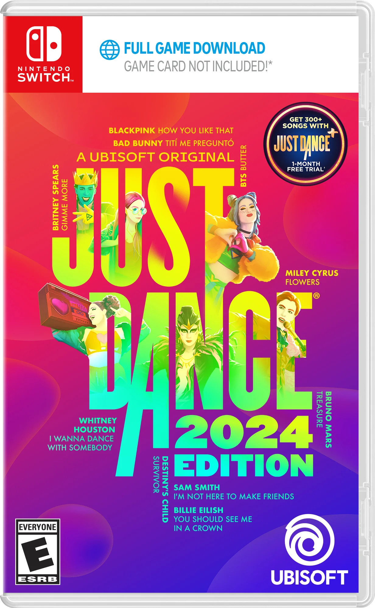 Just Dance 2024 Edition - Nintendo Switch [Code in Box] - Walmart.com | Walmart (US)