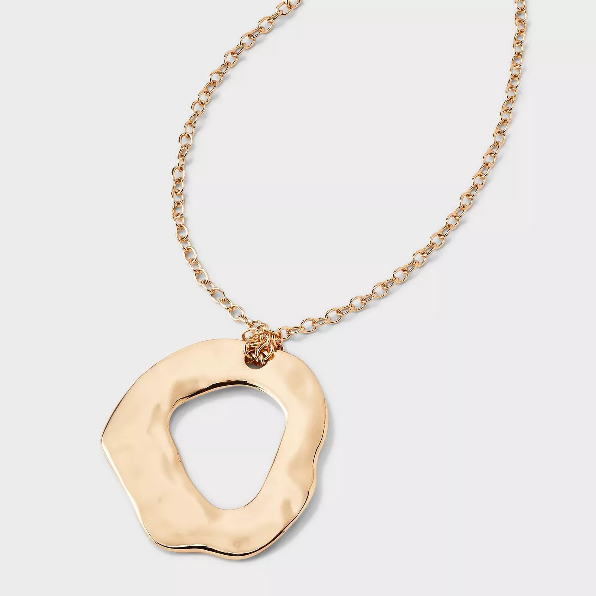 Organic Ring Pendant Necklace - Universal Thread™ Gold | Target