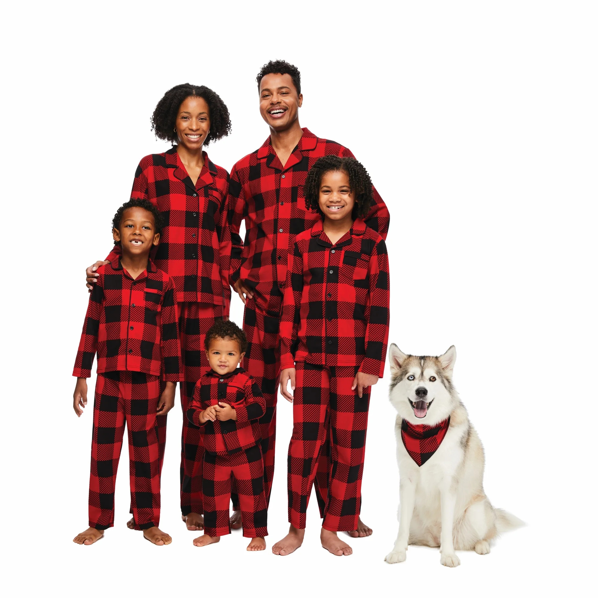 Jolly Jammies Women’s Velour Matching Family Pajamas Set, 2-Piece, Sizes S-3X | Walmart (US)