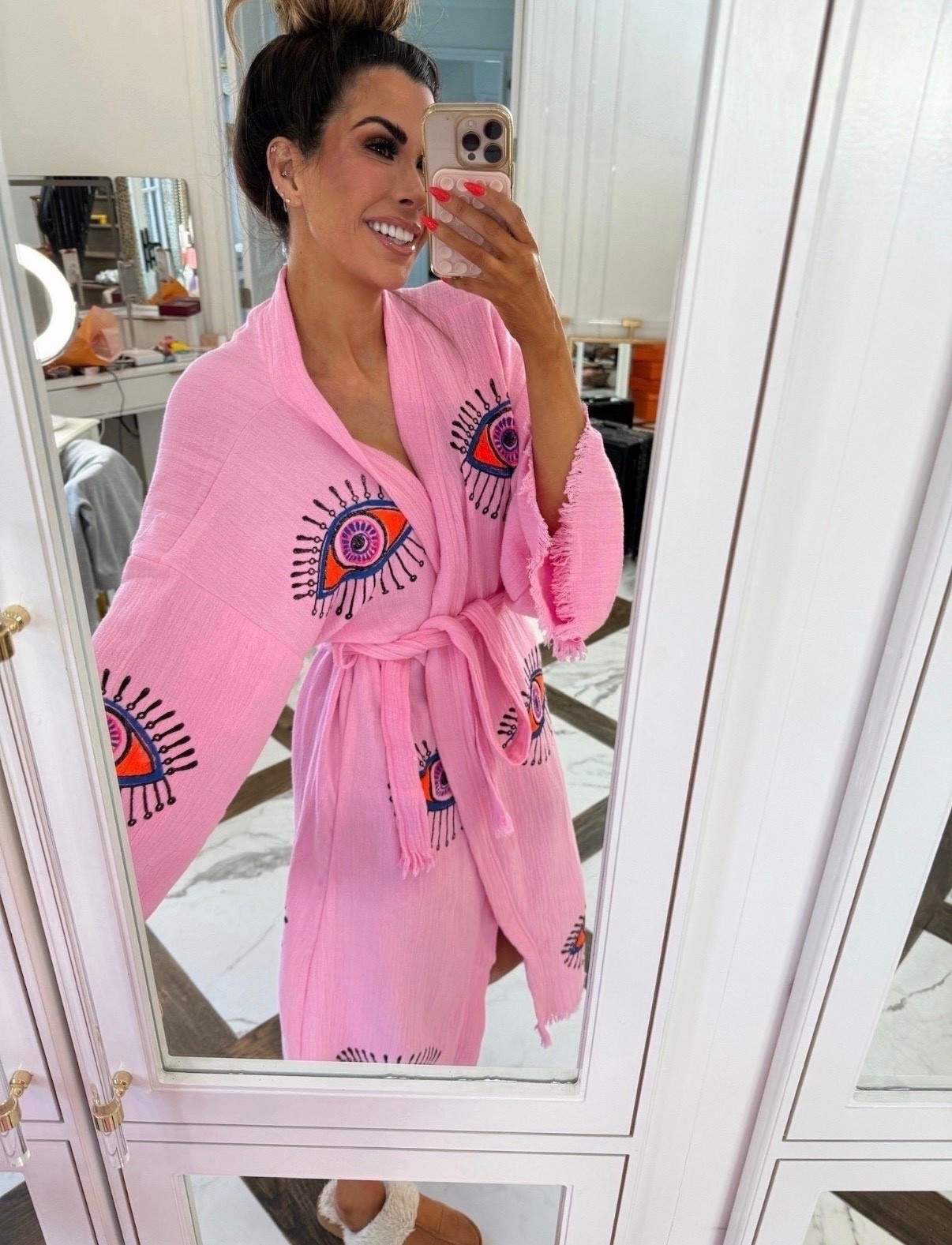 This cute pink evil eye robe is still on sale at Nordstrom! 

Robe, Self Care, Beauty, Pink, GRWM, Nordstrom sale, Emily Ann Gemma


#LTKSaleAlert #LTKFindsUnder100 #LTKootd