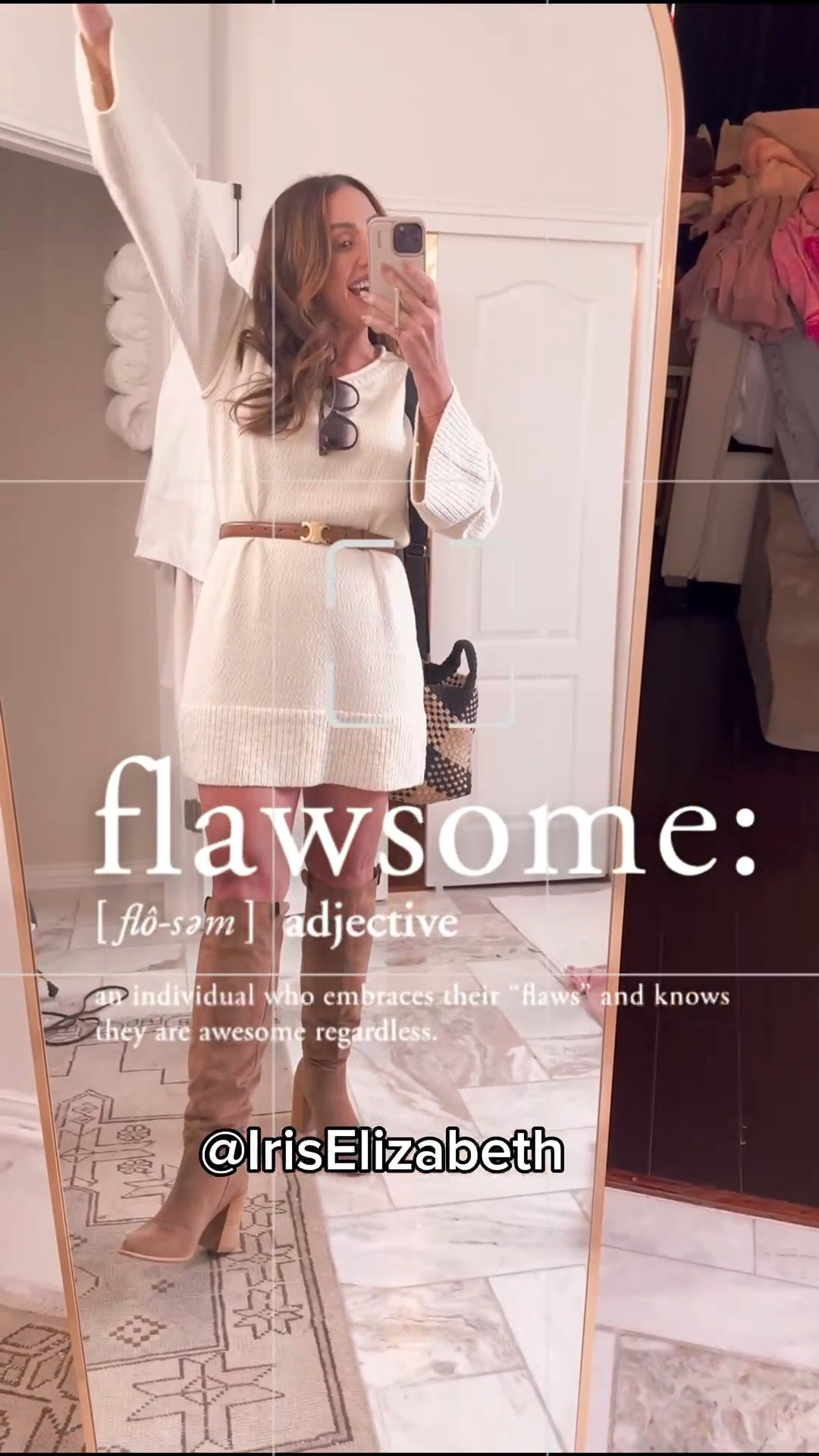 Y’all. Fluencin’ while flawsome- finally found my calling. 🦩🫠😉

🚨WARNING: Do not try this at home. The girl in the photo is a professional. Flawsome fluencin’ is not an easy profession & takes years of practice, patience & flawschool.

*I will not be held responsible for anyone who, despite my flawsome advice, attempts freedom over fear and incidentally turns flawsome too- only you will be babe! 😉

Also, if you get caught the fine is like a lifetime or longer of being flawsome so just ask yourself if it’ll be worth it if you get caught. (It is.)

#falldress #falloutfit #winterwhite #suedekneehighboots #browngoldbelt

#LTKCyberWeek #LTKVideo #LTKHoliday