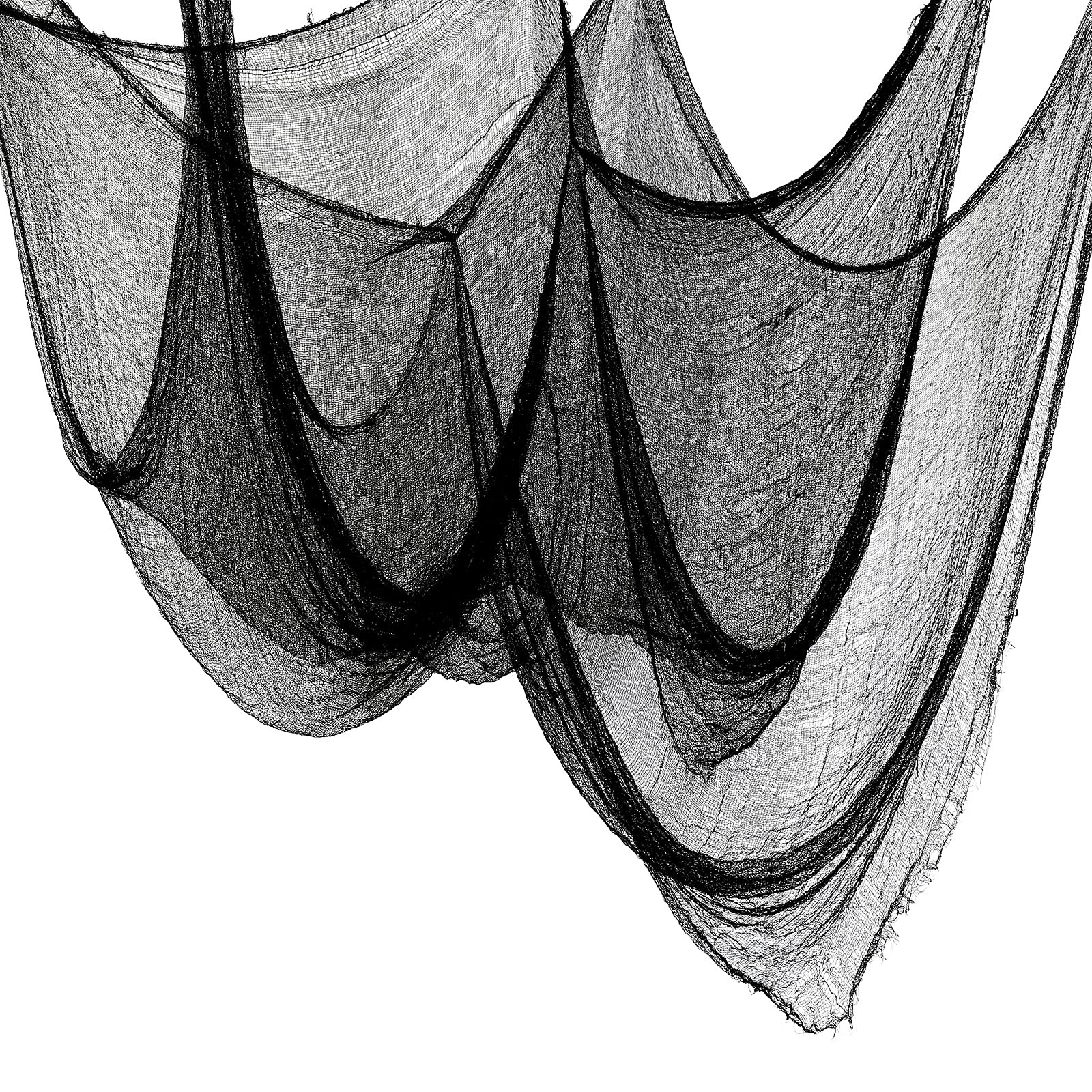 5Pcs Halloween Creepy Cloth Black 30×72inch - Halloween Decorations Clearance - Creepy Spooky Ha... | Amazon (US)