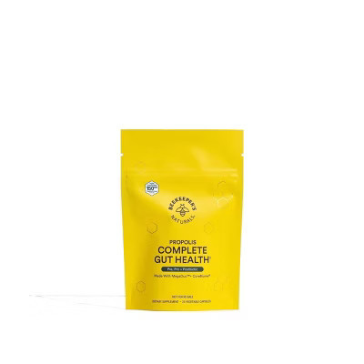 Beekeepers Naturals Digestive Propolis Complete Gut Health Capsules - 28ct | Target
