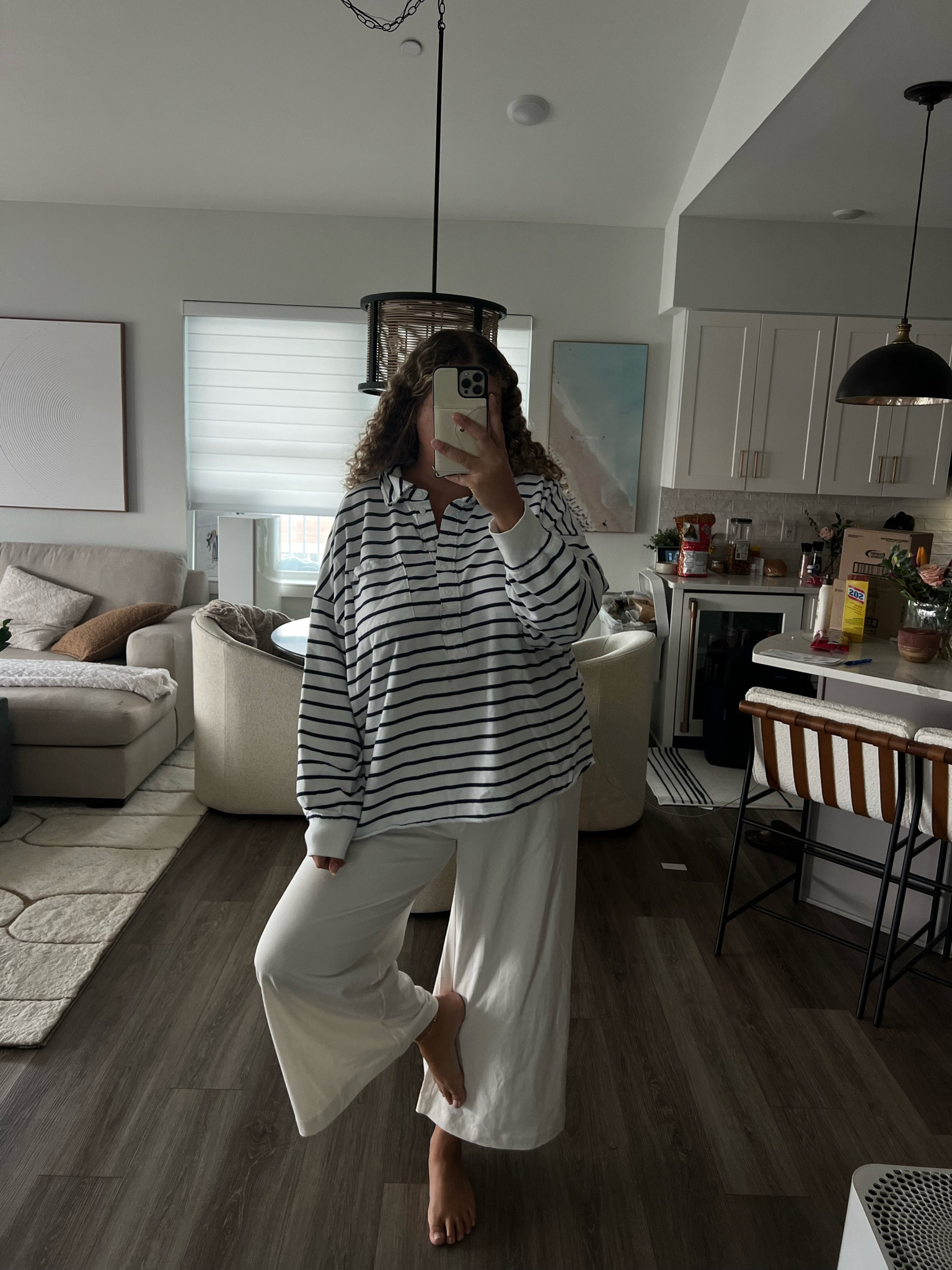 Obsessed with the aerie take it easy poplin pullover. I paired it with these comfy z supply elastic waist causal lounge pants.

Wearing xl in both 🫶

#LTKMidsize #LTKFindsUnder50 #LTKBacktoSchool