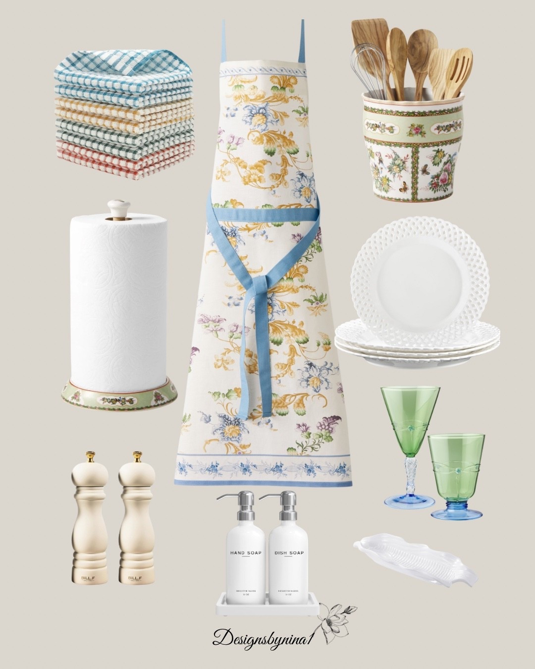 Beautiful kitchen essentials!🩵💚💛

#LTKHome #LTKSeasonal #LTKfoodie