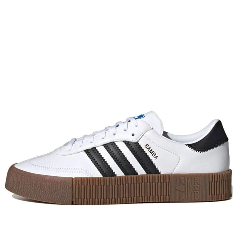 (WMNS) adidas originals Samba Rose Shoes White/Black/Brown H01867 | KICKS CREW