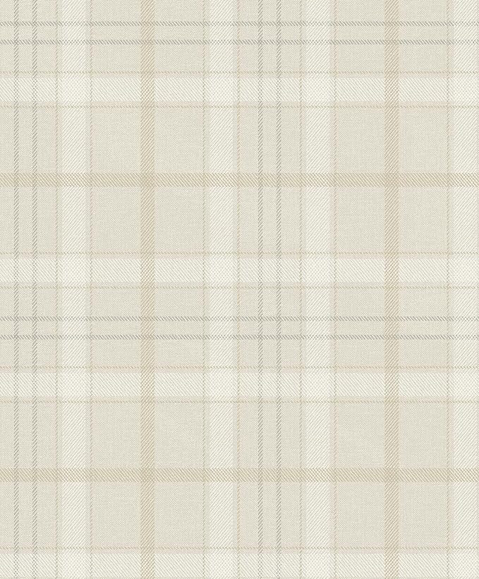 NextWall Tailor Plaid Peel and Stick Wallpaper (Neutral) | Amazon (US)