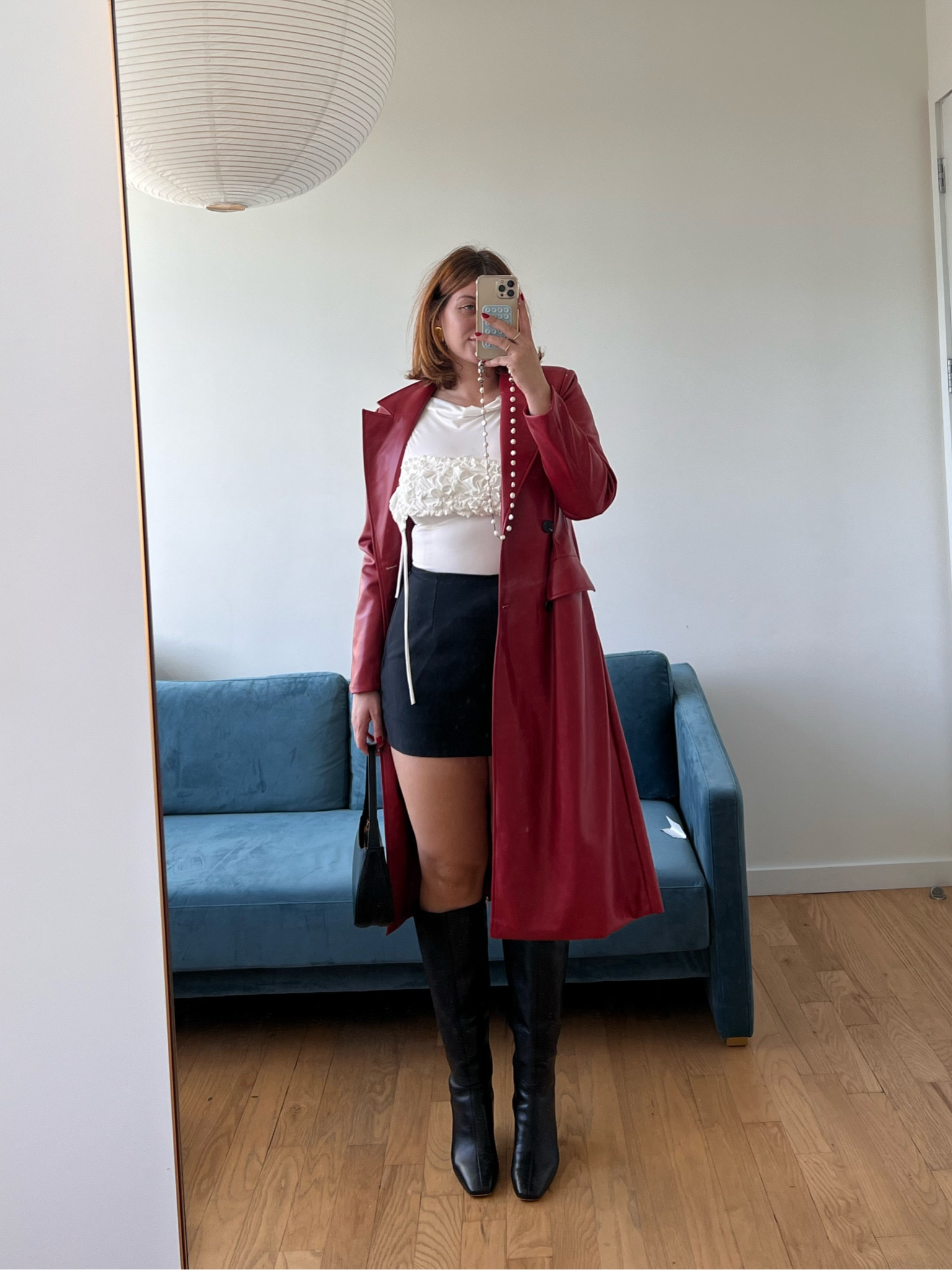 Top (by fonesca) size L/XL
skort L 