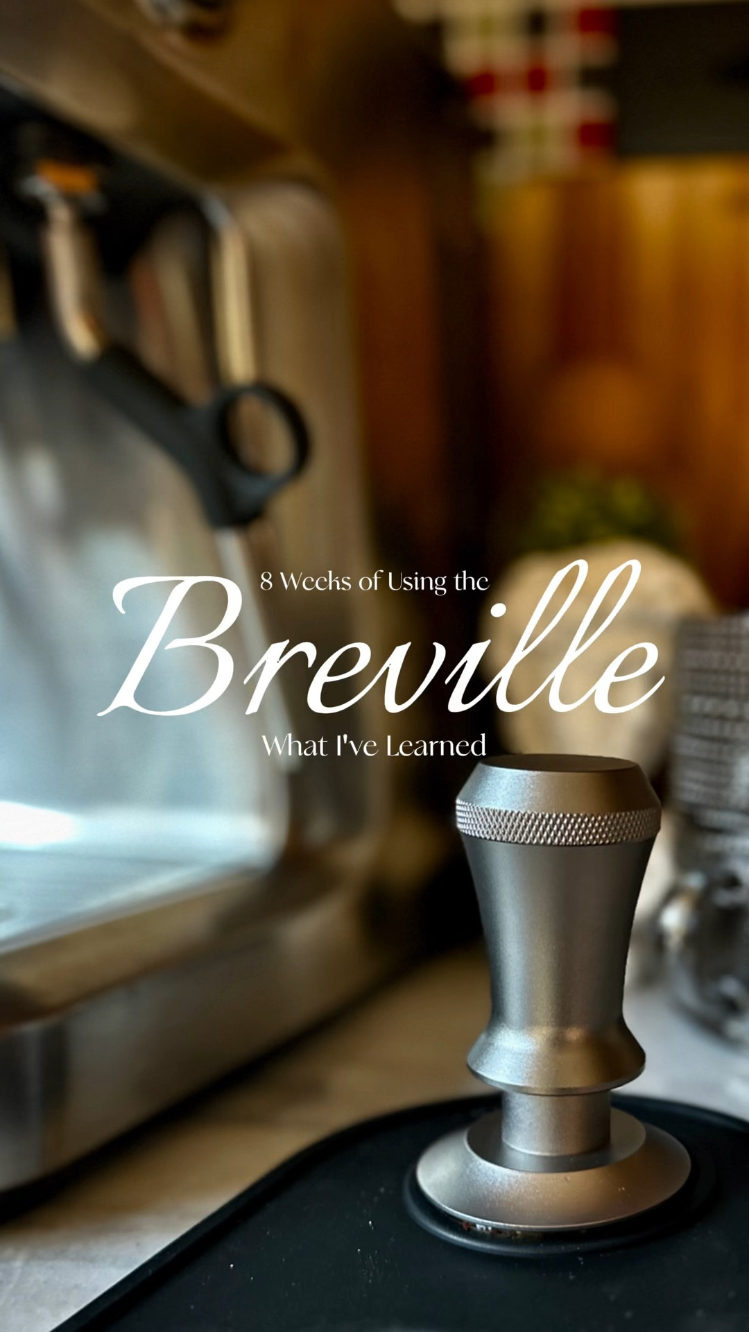 I upgraded my home coffee station to include the Breville Barista Expresso espresso machine. I switched from traditional pod based systems...here's what I've learned after 8 weeks of using the machine. 

☕️ Espresso making (if done correctly) is an art and science...you can invest as much time into this "hobby" as you want 

☕️What you brew with this machine tastes far better than a Nespresso. If you are a true coffee lover, I cannot recommend making the switch to this machine enough! 

☕️ While the machine comes with a tamper, I've found it hard to be consistent and consistency is a key component of good espresso pulls. I recommend getting accessories such as a distributor, spring tamper, and WDT tool

☕️ The quality and freshness of beans does matter. Do not use old beans you've had in your cabinet, and try some speciality brands you may find at Whole Foods. Ive even been loving the Costco Cuban blends! 

This is truly a quality machine and I've enjoyed using it and having it in my kitchen. It would make a truly special gift for the holidays or a house warming gift to the coffee lover. 

Coffee lover // coffee bar // coffee accessories // gift guide // kitchen gift ideas

#LTKhome #LTKVideo #LTKGiftGuide