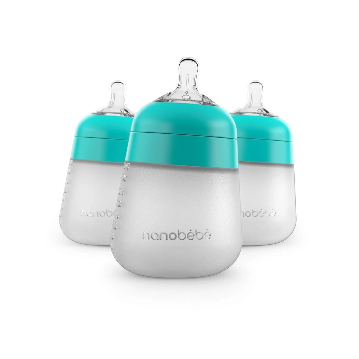 Flexy Silicone Baby Bottle - 5oz & 9oz | Nanobébé